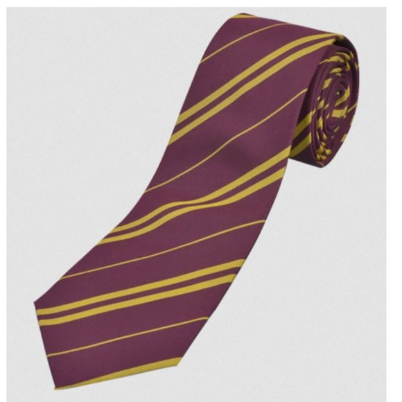 Harry Potter Gryffindor Cosplay Costume Stripe Tie - Picture 4 of 7